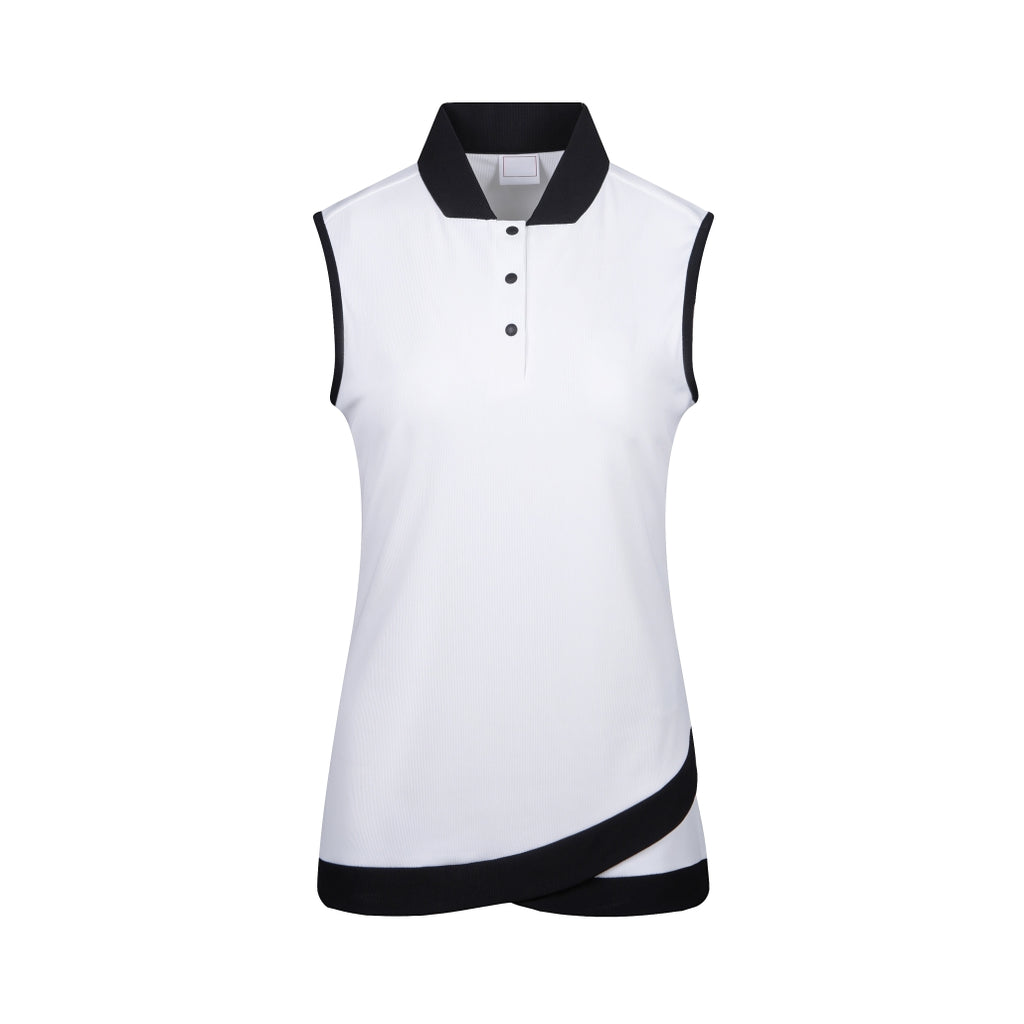 Women's Vest White/Black