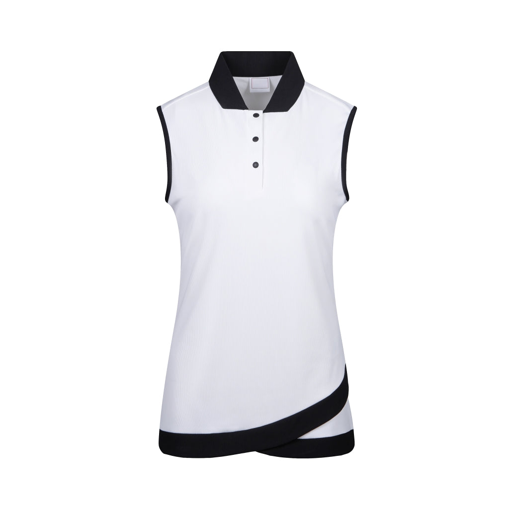 Women's Vest White/Black