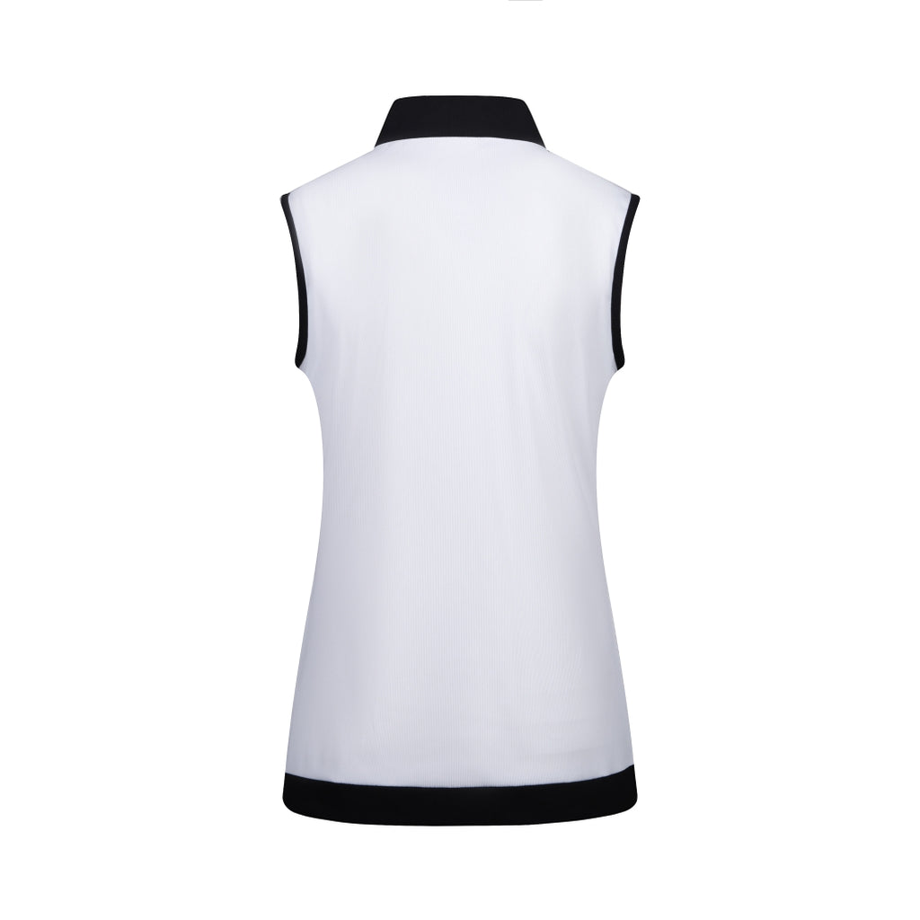 Women's Vest White/Black