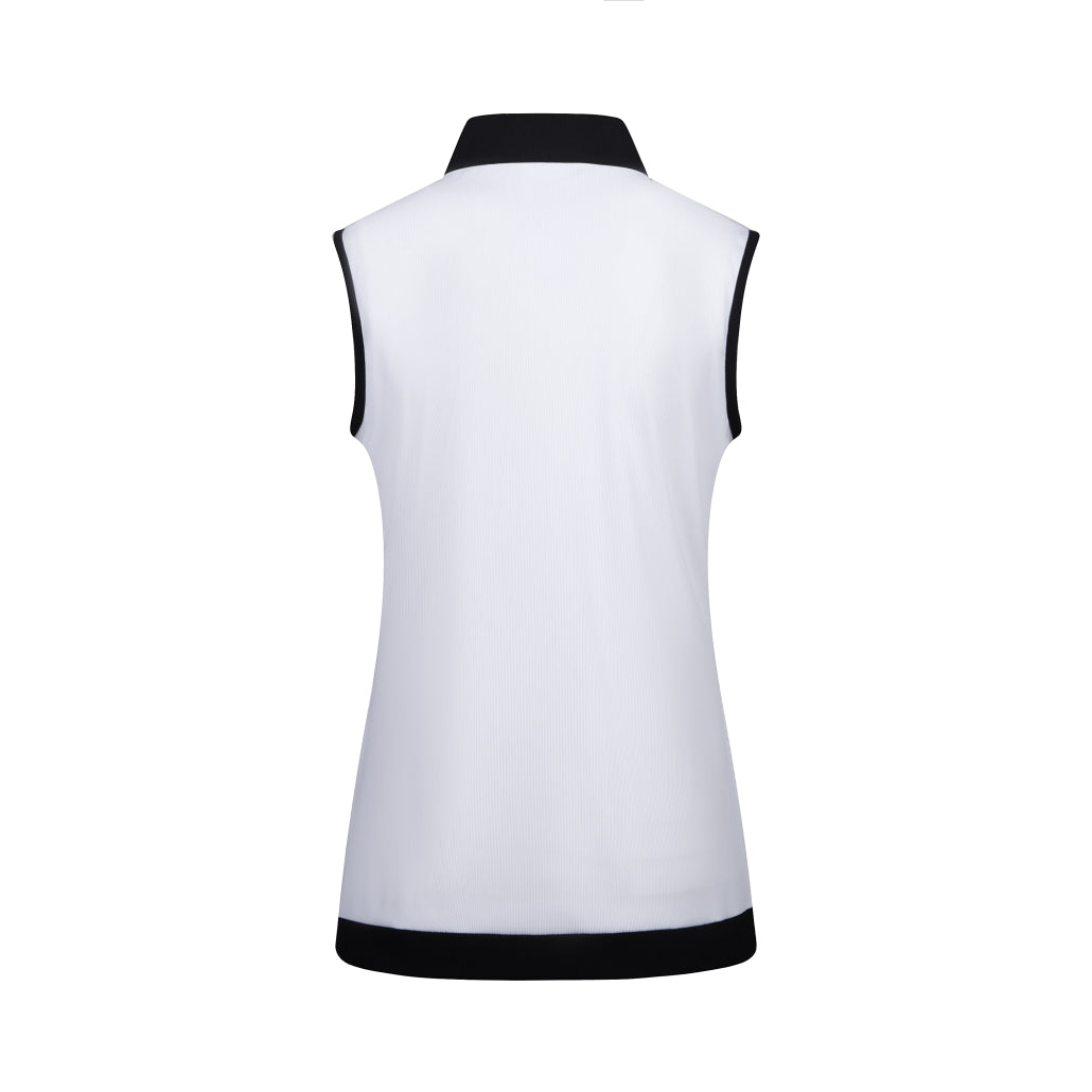 Women's Vest White/Black