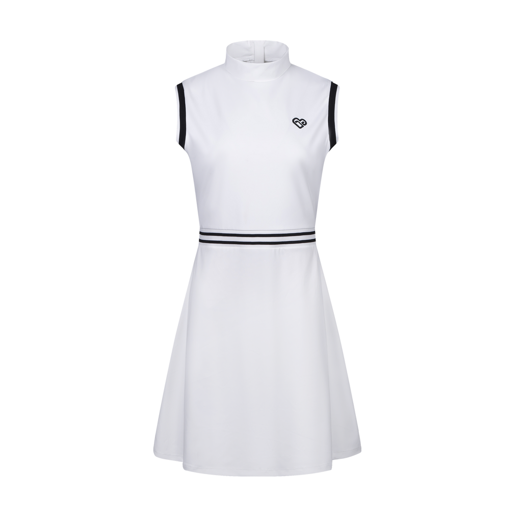 Golf Dress White/Black
