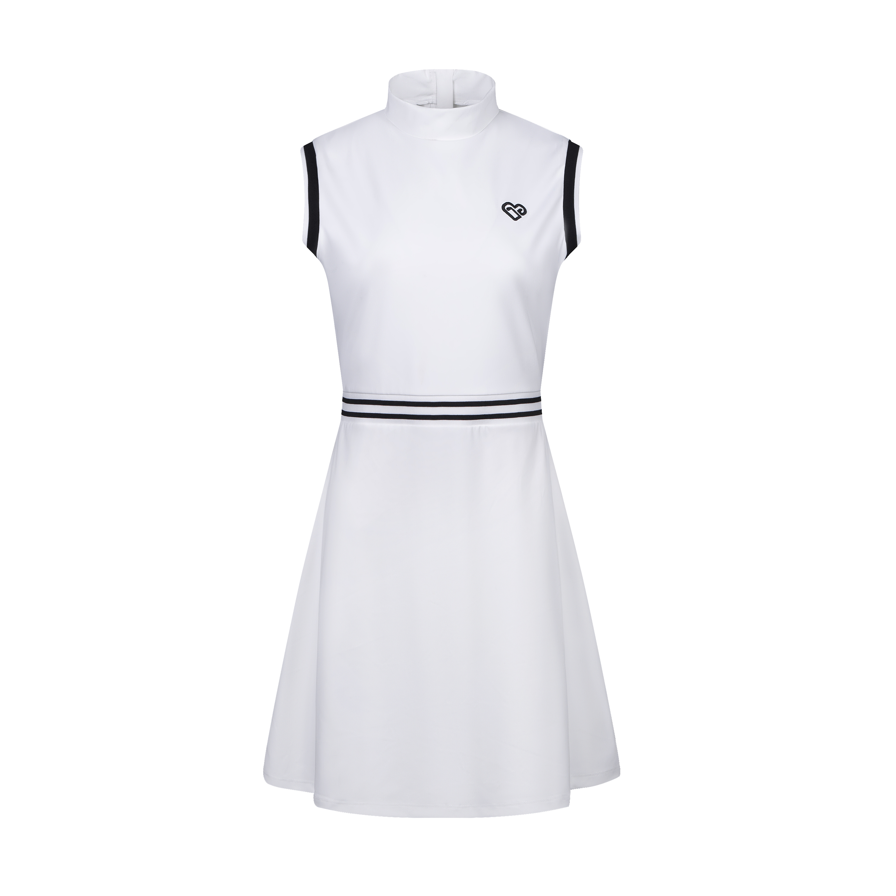 Golf Dress White/Black