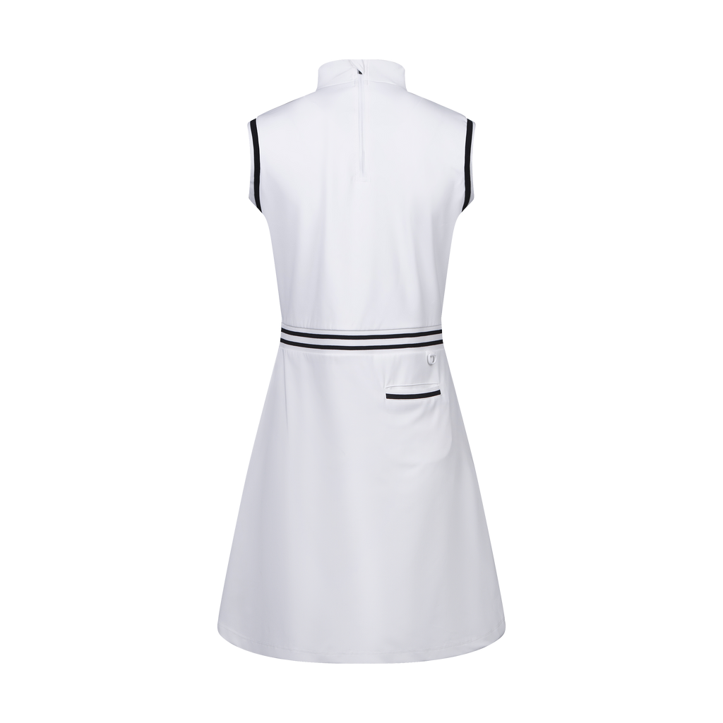 Golf Dress White/Black