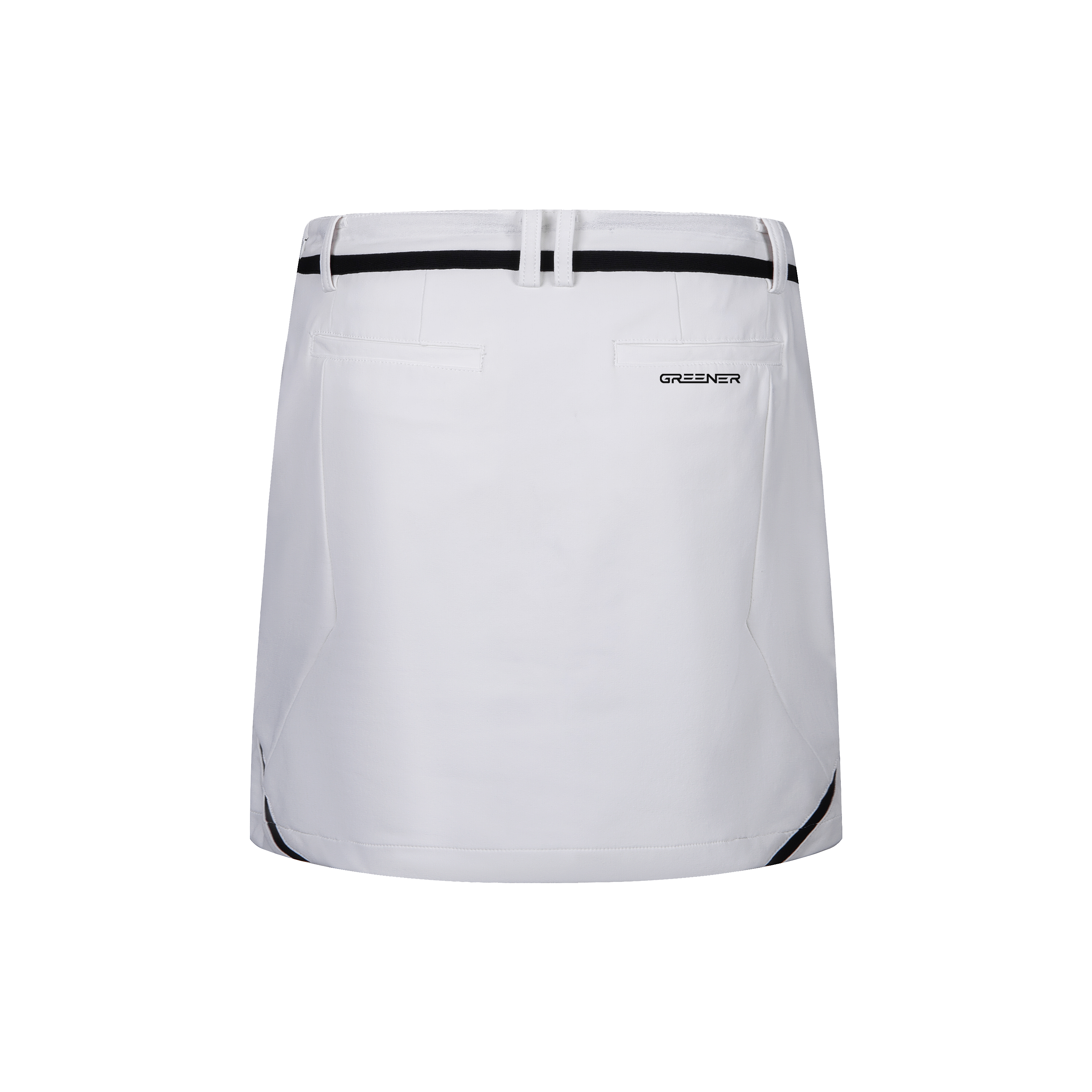 Golf Skirt White/Black