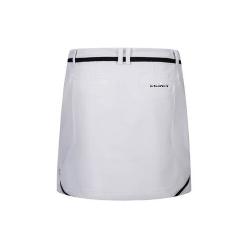 Golf Skirt White/Black