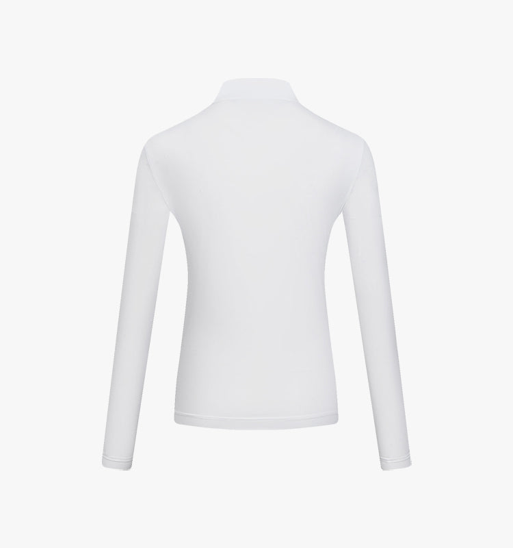 Women's Long Sleeve White Shirt