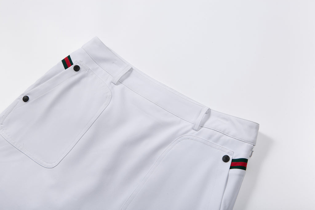 Golf White Skirt with Pouch