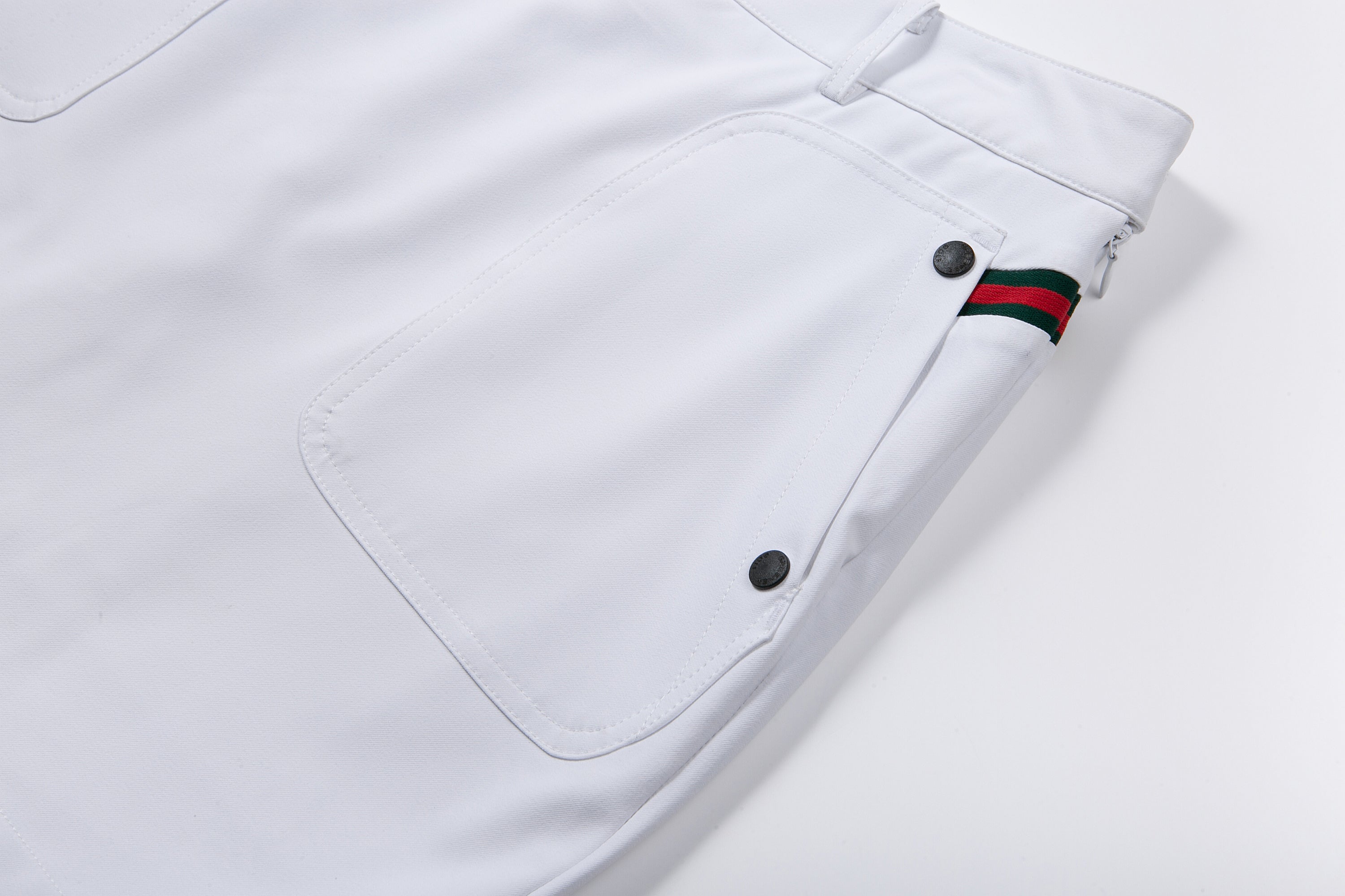 Golf White Skirt with Pouch