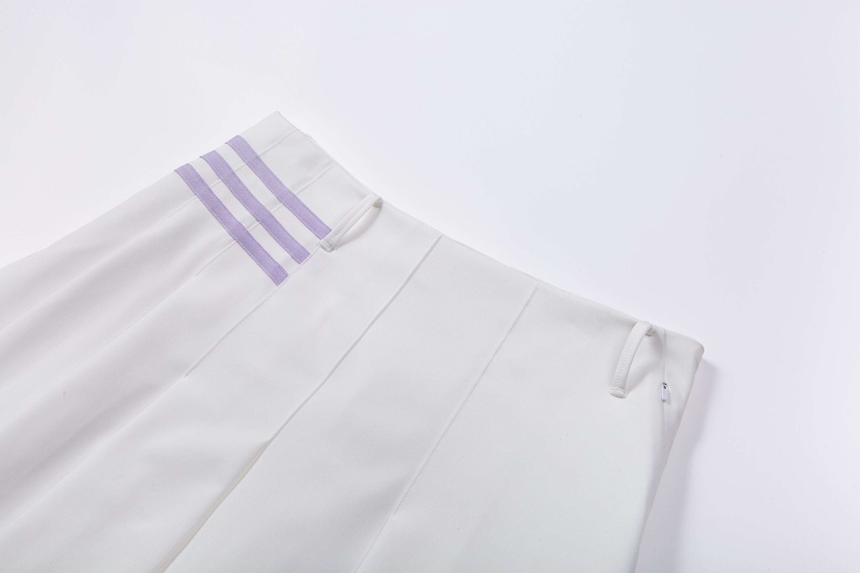 Golf Skirt White/Purple
