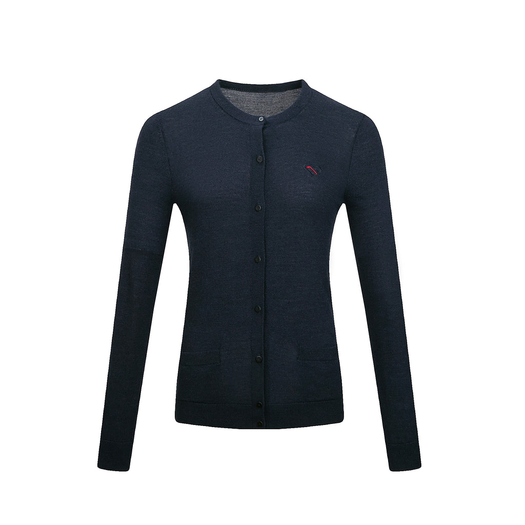 Women's Navy Golf Sweater