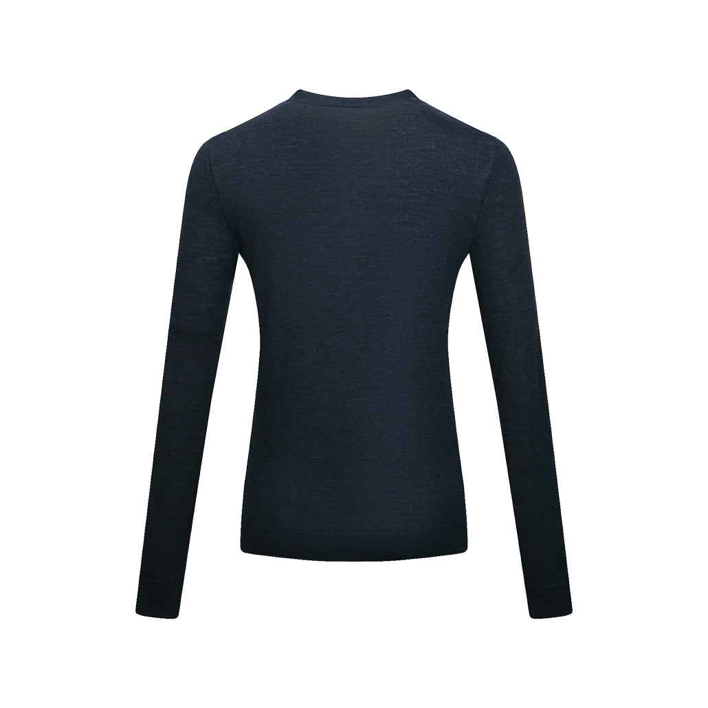 Women's Navy Golf Sweater