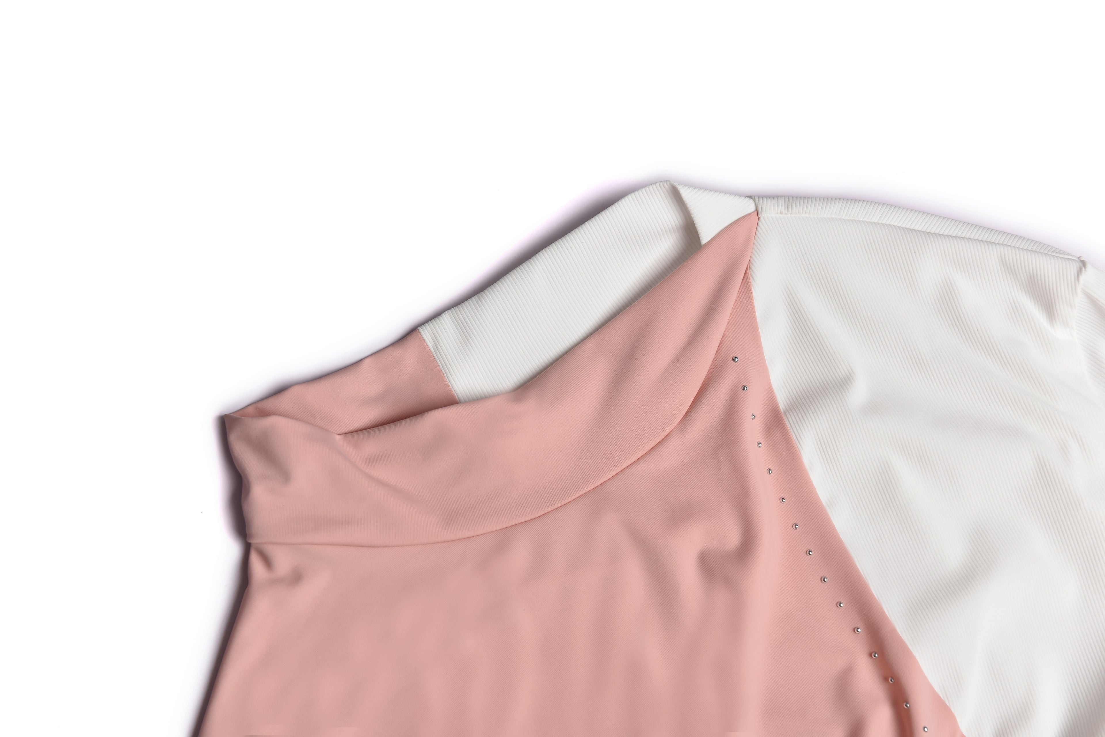 Women's Long Sleeve Pink/White