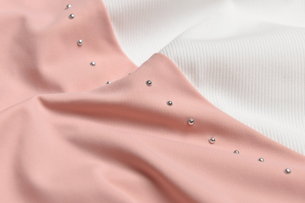 Women's Long Sleeve Pink/White