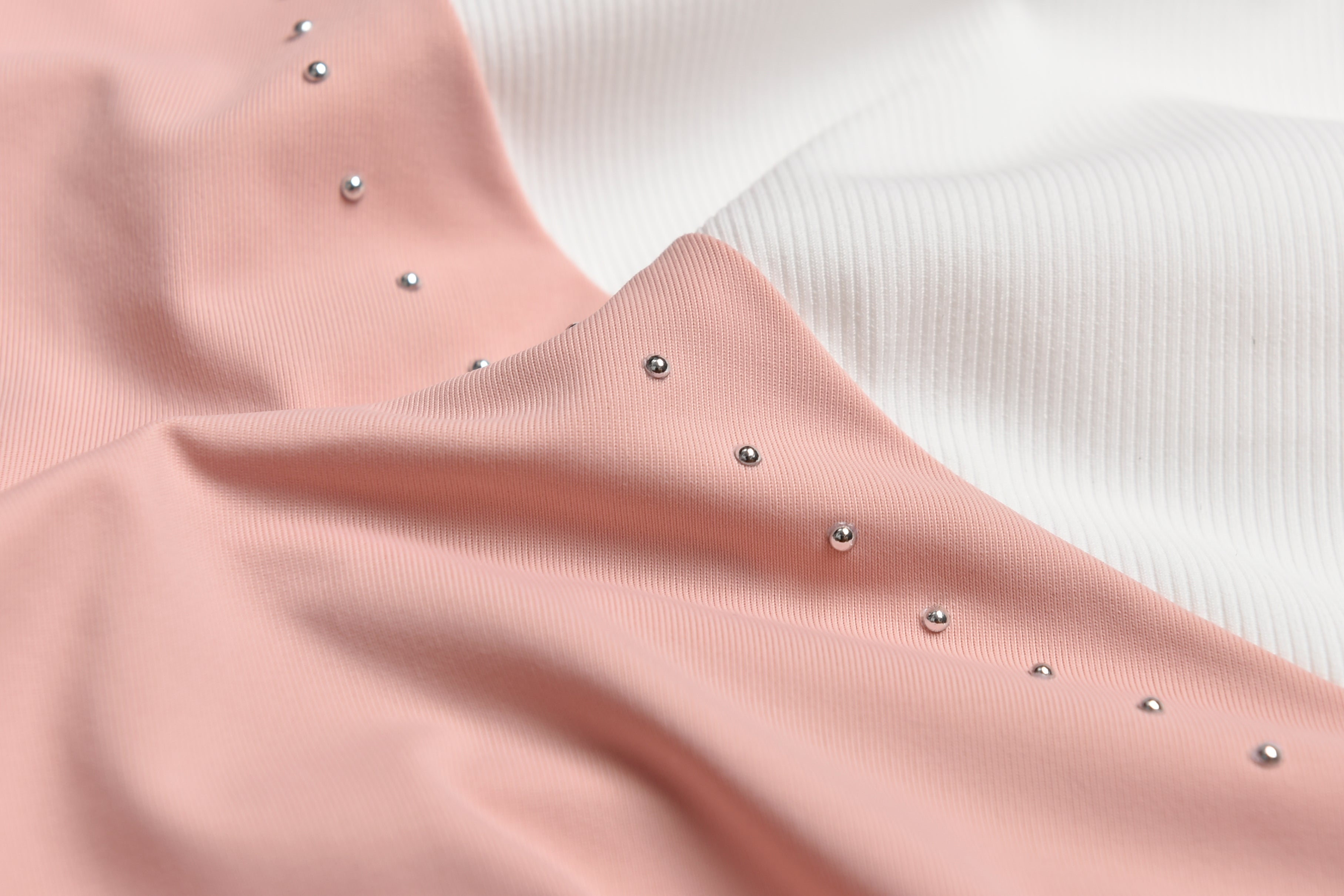 Women's Long Sleeve Pink/White