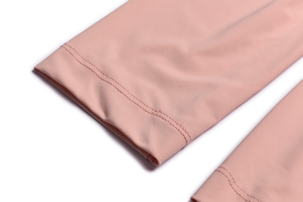 Women's Long Sleeve Pink/White