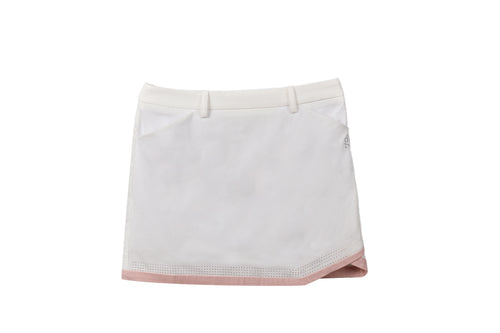 Golf Skirt White/Peach