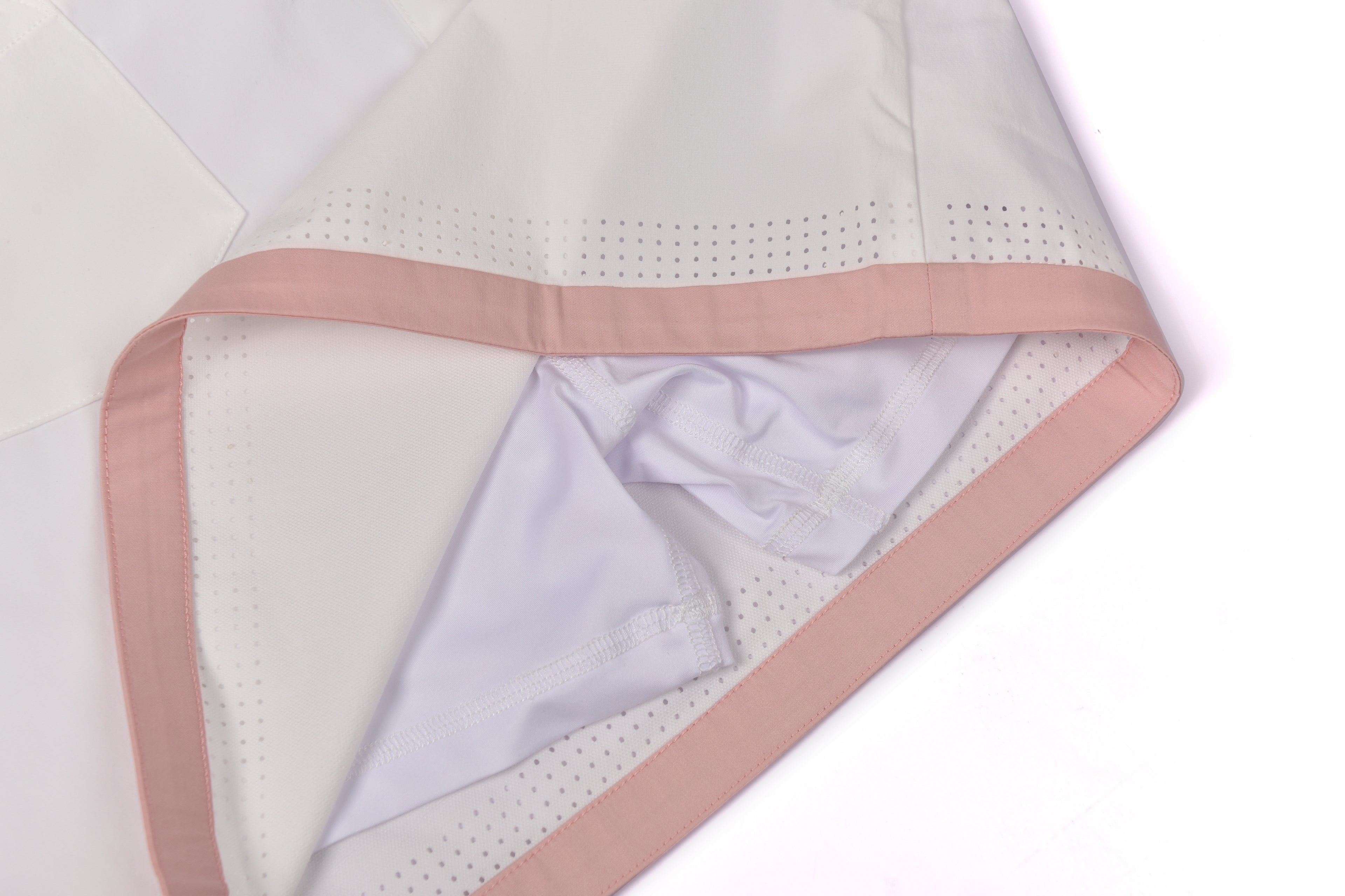 Golf Skirt White/Peach
