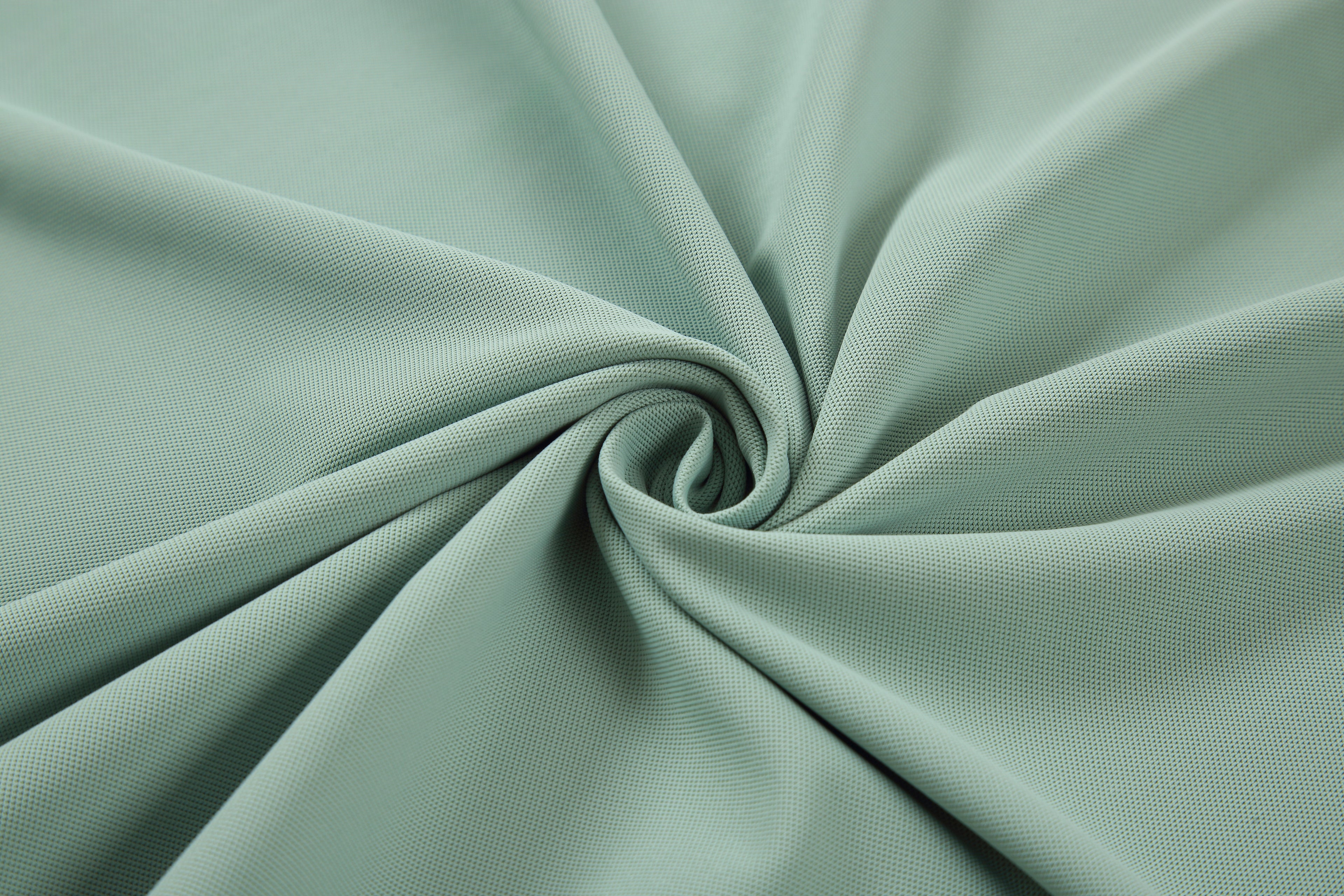 Men's Green/White Polo